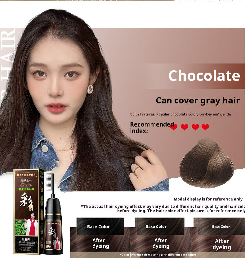 Plant Pure Hair Dye Color White  Hair Color Cream