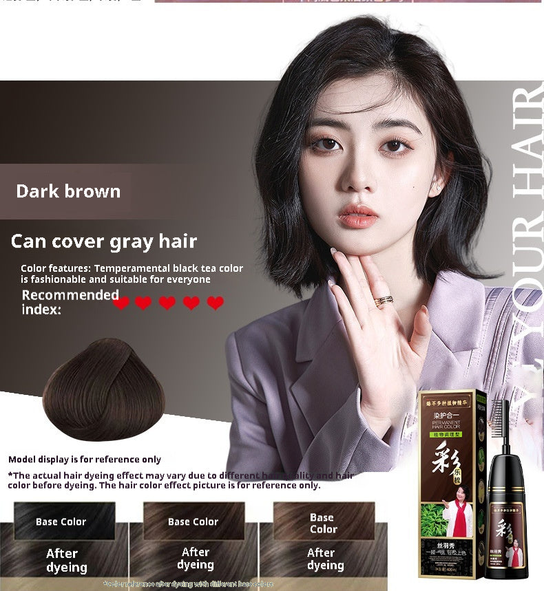Plant Pure Hair Dye Color White  Hair Color Cream